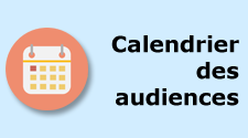 Calendrier des audiences